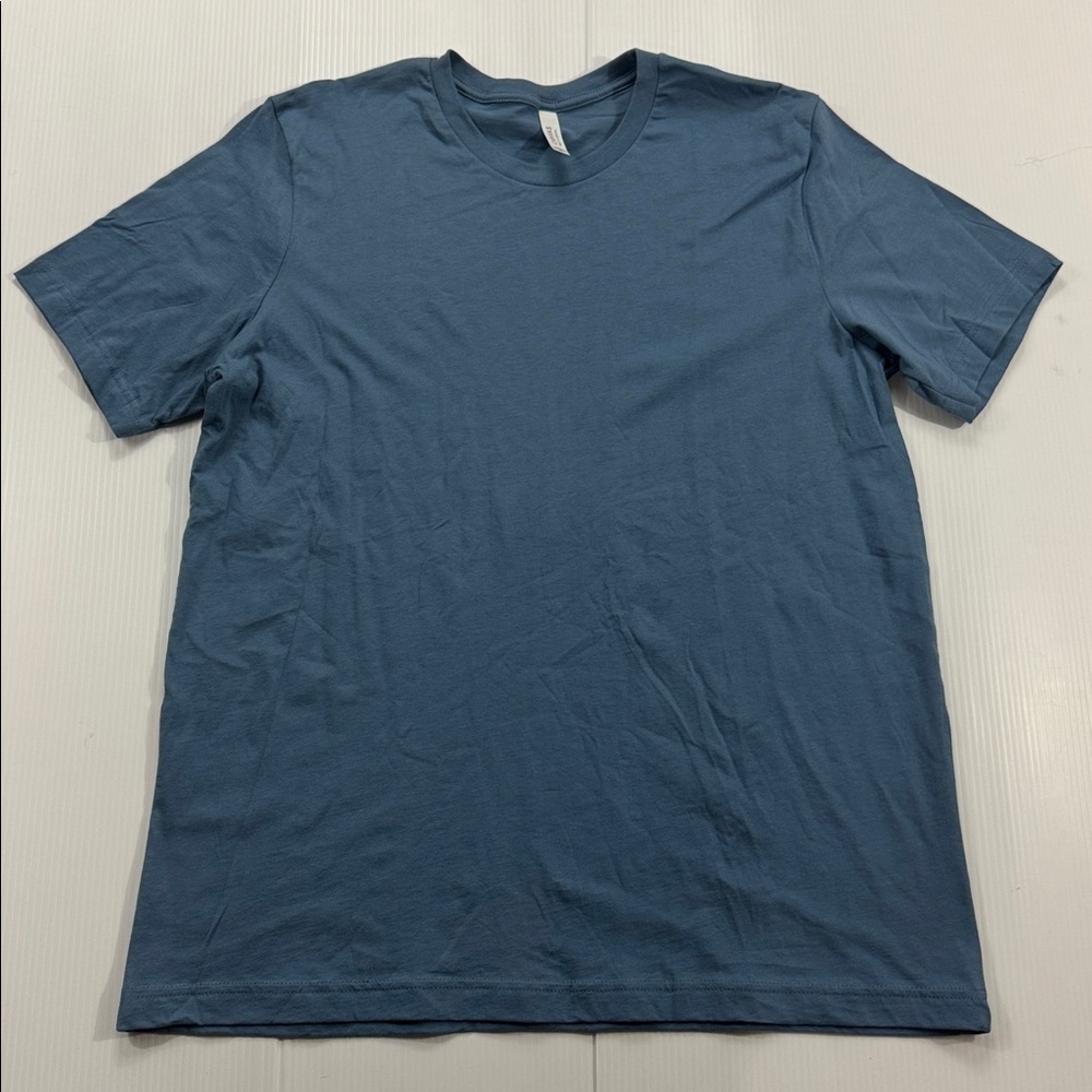 B41. NWOT Bella Canvas Slate Blue Short Sleeve Tee (XL)
